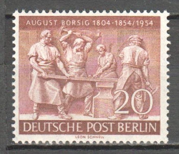 West Berlin 0125 ** - 1954
